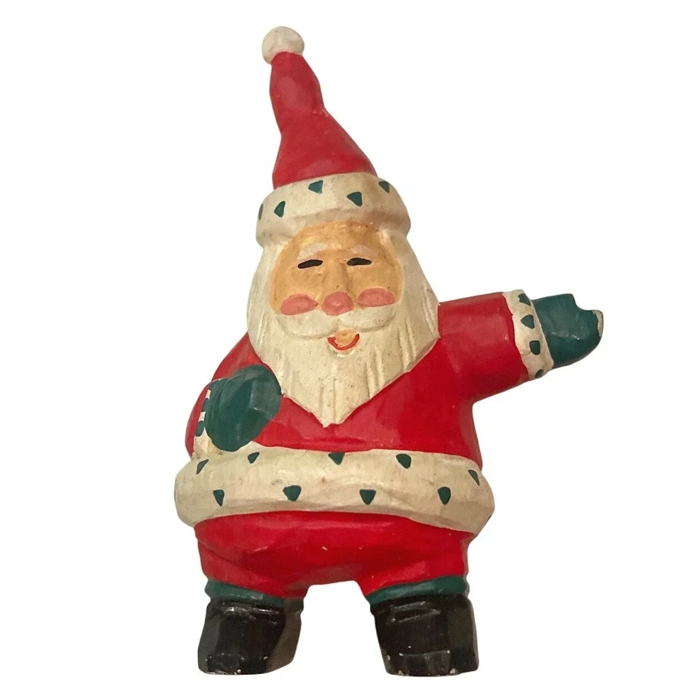 Midwest of Cannon Falls Santa Christmas Figure‎ Primitive Folk Art 5.5